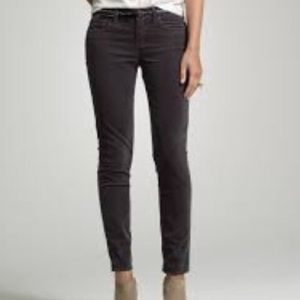 J.Crew Faded Black Matchstick Jeans